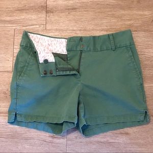 Loft Green Shorts